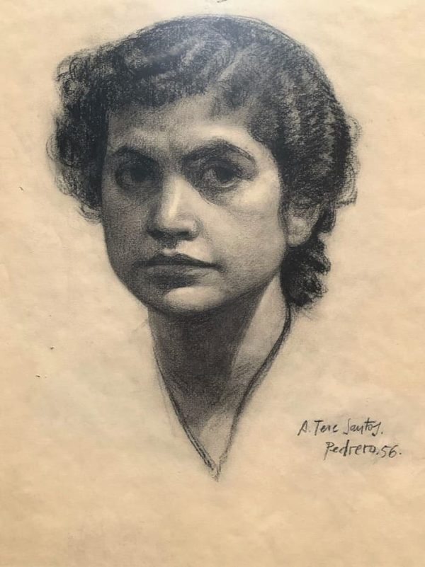 Teresa Santos por Antonio Pedrero 1956